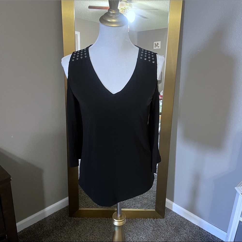 CALVIN KLEIN cold shoulder tunic